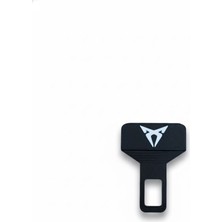 ( 3ADET ) Araç Içi Koltuk Tokası Aksesuarı Cupra Kemer Tokası