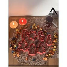 Shop A Way Yılbaşı Temalı Kurabiye Kalıbı Seti (7 Adet)
