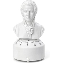 Shop A Way Mutfak Saati, Plastik, Beyaz, 6.4 x 6.1 x 13,5 cm