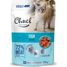 Shop A Way Chuck , Yetişkin, Balıklı 100 gr x 24 Adet