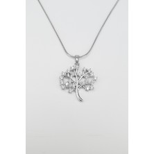 Stella Fortis Zirkon Taşlı Hayat Ağacı Figürlü Kadın Kolye - Altın Kaplama | Ultra Ince Işçilik