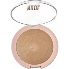 Shop A Way Golden Rose Nude Look Sheer Baked Powder Pudra Nude Glow