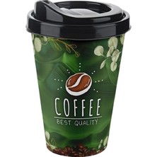 Shop A Way 400 ml Termos Mug – Yıkanabilir Plastik Kahve Kupası, French Press Filtre Kahve ve Meşrubat Bardağı,