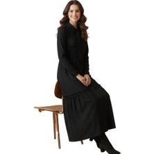 Beray Kemerli Kadın Şık Elbise – Yeni Sezon Özel Tasarım