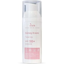 Shop A Way Tone-Up Güneş Kremi SPF50+ (60ML), Cilt Tonu Eşitleyici & Kızarıklık Giderici