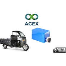Agex Enerji Kuba GL-18000 72 Volt 60 Ah Lifepo4 Batarya