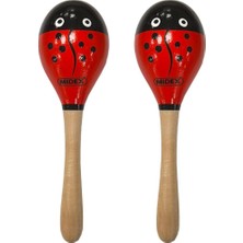 Shop A Way ORF-MRC-11X Örf Aletleri Ağaç Marakas Kaliteli Maracas 2 Adet (Çift)