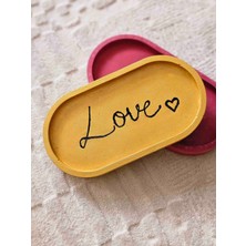 Işıklar Grup Dekoratif Love Takı Tabağı, Takı Standı