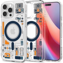 Shop A Way iPhone 16 Pro ile Uyumlu Ince Magsafe Kılıf Ultra Hybrid Sararma Karşıtı Duraclear Hava Kanalı Tekno