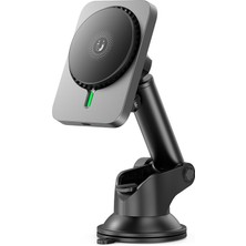 Shop A Way Xo Simple Is Beauty CX018 Magsafe Ile Uyumlu Vantuzlu Kablosuz Hızlı Şarjlı Araç Telefon Tutucu, Dah