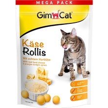 Shop A Way Gimcat Peynir Rulosu, Tahılsız ve Vitamin Zengini Kedi Atıştırmalığı, Gerçek Sert Peynirli, 1 Torba
