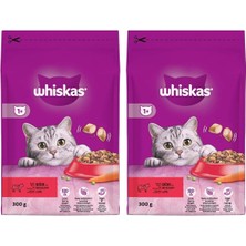 Shop A Way Whiskas Sığır Etli/havuçlu Kedi Maması 300 G 2li Paket