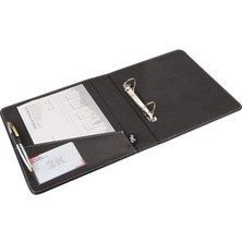 Shop A Way 2k A534S A5 Suni Sırt 4 cm 2 Halkalı Elite Klasör Siyah, A5