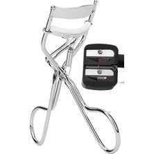 Shop A Way Kirpik Kıvırıcı ve Çift Göz Kalemi Kalemtıraş Seti – 2 Adet Yedek Ped, Makyaj Aksesuarları, Ergonomi