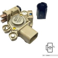 Genon 12V Kömürlü Konjektör Valeo Tipi (2 Fiş) (L-Dummy) (Yan Soket) (110 A) Hyundaı-Kıa