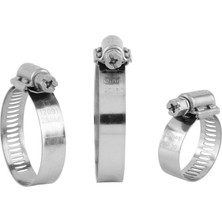 Labbakkal Hortum Kelepçesi 16X25 mm – Paslanmaz Hortum Bağlantı Aparatı 25 Adet