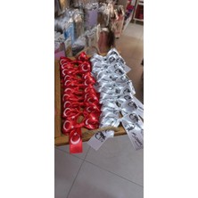 Shop A Way - Beyaz Atatürk Imza Baskılı Toka 2 Adet