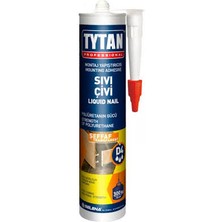 Tytan Sıvı Çivi Montaj Yapıştırıcısı, Şeffaf, 390 G