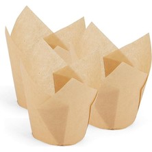 Shop A Way Muffin Kek Kapsülü Ince Tulip Kraft 100LÜ