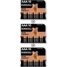 Shop A Way Duracell Alkalin Aaa Ince Kalem Piller 30'lu Paket