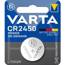Shop A Way Varta Power On Demand CR2450 Bli 1X10