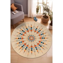 Shop A Way Depoba Yelaze Modern Şönil Kaymaz Doğal Pamuk Tabanlı Yıkanabilir Antibakteriyel Çevre Dostu Yuvarla