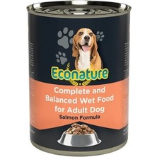 Shop A Way Econature Yetişkin Yaş Kedi Maması (Adult ) Ezme Somonlu 400GR