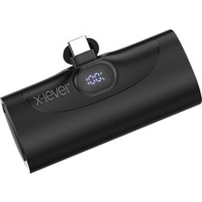Shop A Way X-Level Mini Powerbank Şarj Cihazı, 5000 Mah, 20W Hızlı Şarj, Type-C Giriş ve Çıkış, Ultra Mini, Yük