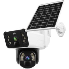 Shop A Way Efotech 4g Güneş Enerjili Güvenlik Kamerası, Yüksek Çözünürlük, Geniş Kapsama (ETS4G-002)