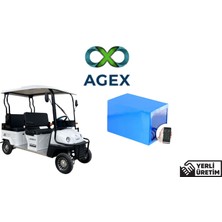 Agex Enerji Arora Golf 01 72 Volt 45 Ah Lifepo4 Batarya