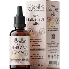 Shop A Way Kaoils Easy Doğal Saç Bakım Yağı 50 ml | Argan, Biberiye, Çörek Otu, Tatlı Badem, Ylang Ylang & E Vi