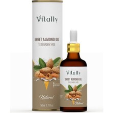 Shop A Way Vitally Tatlı Badem Yağı 50 ml (Soğuk Sıkım)