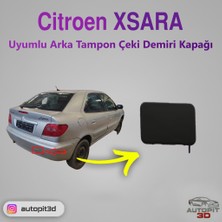 AutoPit 3D Citroen Xsara (1997–2004) Uyumlu Arka Tampon Çeki Demiri Kapağı