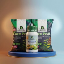 Carbonado 2 Adet Coco Peat 10 L + Sıvı Bitki Besini 500 ml Ekonomik Paket