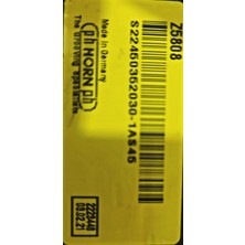 PH Horn Horn S224.03.620.30‑1AS46 / Z5808 ( 2 Adet=1 Kutu )