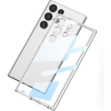 Ceponya Galaxy S26 Ultra Kılıf Ince ve Esnek Şeffaf Süper Silikon