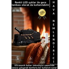 Wintoup Premium Ultrasonik Sessiz Çalışma LED Işıklı Çok Şık Tank Tasarımlı Oda Hava Nemlendiricisi 300 ml