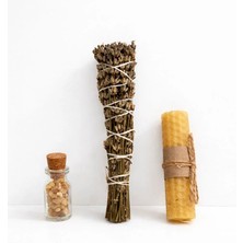 Chellomood - Meditasyon Arınma Seti - Lavanta Tütsü - Balmumu - Günlük Reçine Tütsü