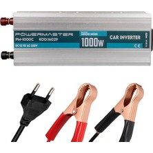 Pazarcan PM-1000C 12 Volt 1000 Watt LCD Ekranlı Power Invertör