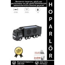 Wintoup Premium Dekoratif Yüksek Ses Speaker USB Aux Fm Şık Dorseli Tır Tasarımlı Retro Bluetooth Hoparlör