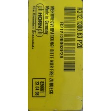 PH Horn Horn R312.1300.63.P20 ( 2 Adet=1 Kutu )