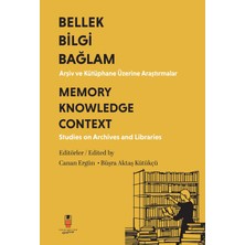 Bilgi Bellek Bağlam / Memory Knowledge Context (Türkçe-Ingilizce)