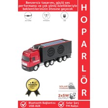 Wintoup Premium Dekoratif Yüksek Ses Speaker USB Aux Fm Şık Dorseli Tır Tasarımlı Retro Bluetooth Hoparlör