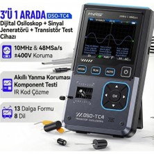 Fnırsı Dso-Tc4 3in1 10MHZ 48 Ms/s El Tipi Dijital Osiloskop