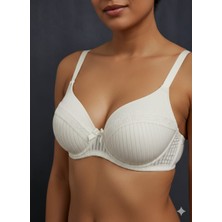 Ecem Yumuşak Dokulu Fitilli Destekli Kadın Sütyen