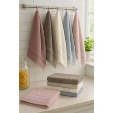 Mira Home 6 Parça Mutfak Havlusu Seti %100 Pamuklu Zahter