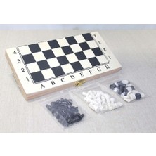 Erseyy Ahşap Kutulu Satranç ve Tavla Seti