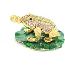 Swarovski Taşlı Tekli Kurbağa Model 2