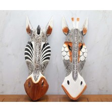 Erseyy Ahşap Duvara Asmalı Maske