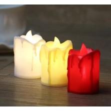 Erseyy Plastik Alevsiz Mum 24 Adet